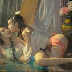 精选双模网红美少女火辣出镜：云溪溪x奶桃的绝美秀